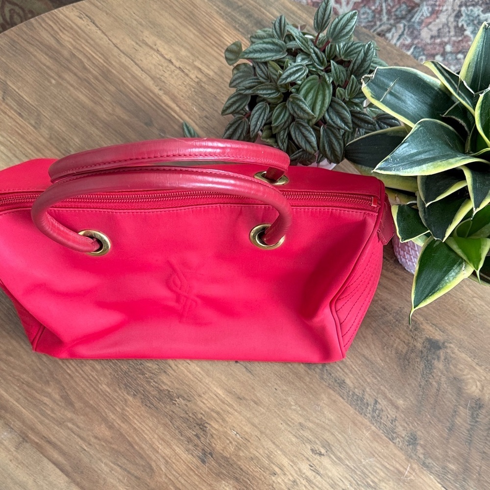 ** YSL ** Red Boston Rare Speedy - Picture 4 of 15